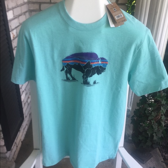 patagonia bison t shirt